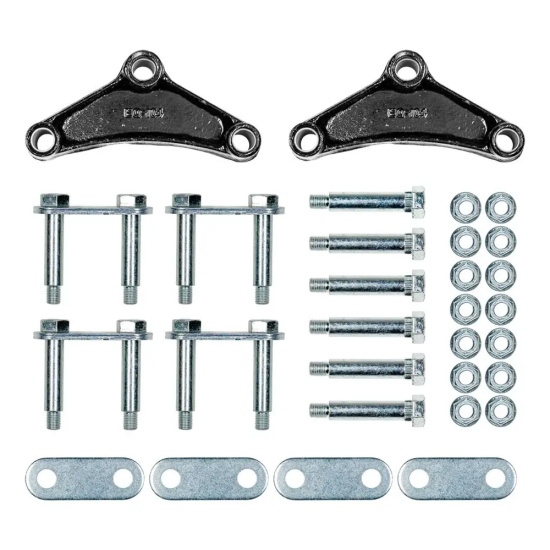 Lippert 3,500 lb Tandem Axle Suspension Kit – 21" (1,000 lb) Leaf Springs & Hardware Lippert Tandem Axle Suspension Kit for 3,500 lb Axles with 21 Inch (1,000 lb) Leaf Springs, Standard Equalizer, Complete Hanger & Hardware