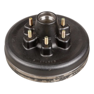 Lippert 12" Brake Drum Hub 6K Axle – 6 on 5.5 – 4 Pack – Dexter, Al‑Ko, Rockwell lippert 12 inch brake drum hub kit 4 pack for 6000 lb axle 6 on 5.5 bolt pattern dexter al‑ko rockwell compatible