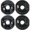 Lippert 4-Pack 10" x 2.25" Electric Brake Assemblies for 3,500 lb Tandem Axle