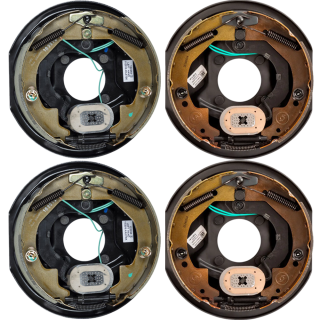 Lippert 4-Pack 10" x 2.25" Electric Brake Assemblies for 3,500 lb Tandem Axle