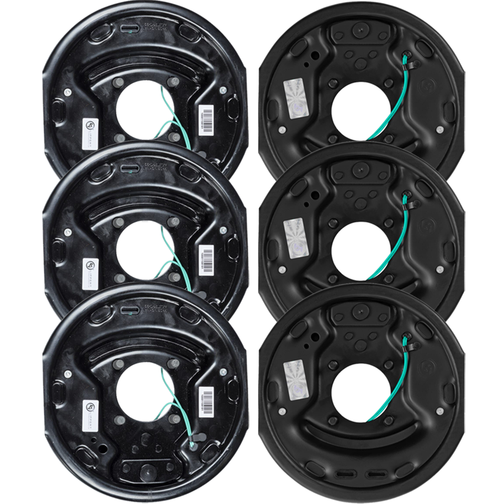 Lippert 6-Pack 10 x 2.25 Electric Trailer Brake Assemblies for 3,500 lb Axles