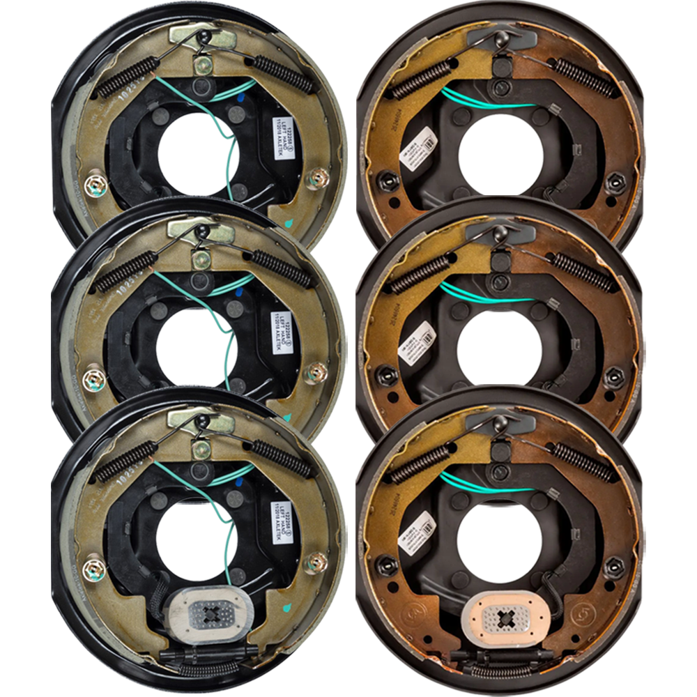 Lippert 6-Pack 10 x 2.25 Electric Trailer Brake Assemblies for 3,500 lb Axles