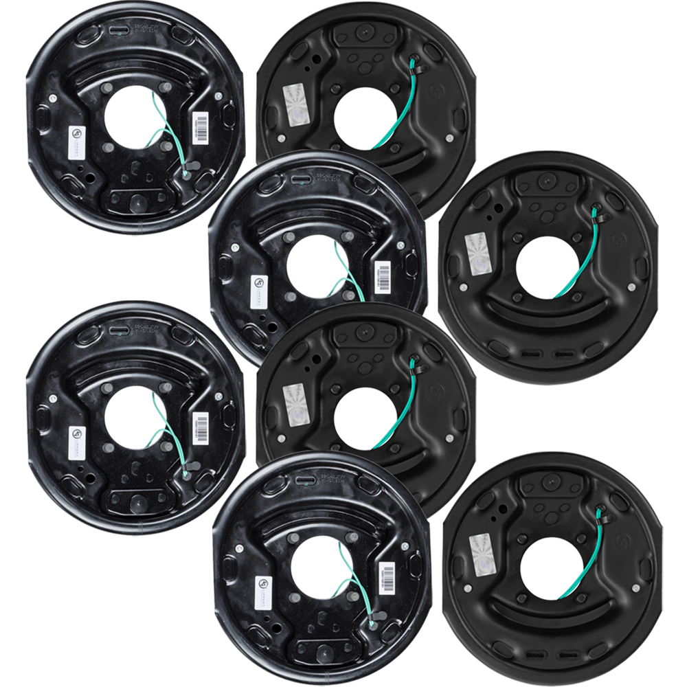 Lippert 8-Pack 10 x 2.25 Electric Trailer Brake Assemblies for 3,500 lb Quad Axles