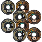 Lippert 8-Pack 10 x 2.25 Electric Trailer Brake Assemblies for 3,500 lb Quad Axles