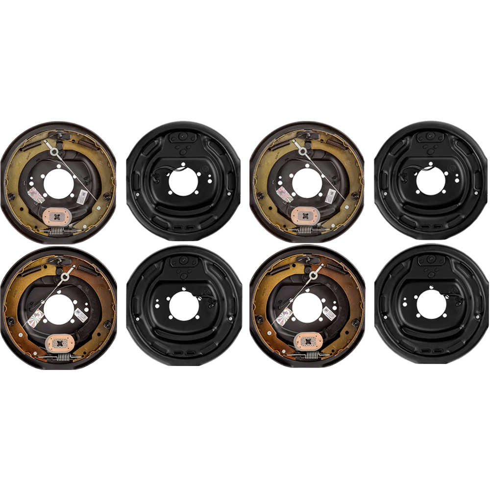 Lippert 12" x 2" Self-Adjusting Trailer Brake Assembly Kit for 4K-7K lb Axles