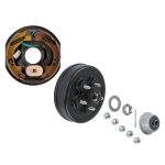 Lippert 3,500-lb 10 x 2.25 Hub & Electric Brake Assembly Right 5 on 4.5 Pattern Lippert 3,500-lb 10 inch x 2.25 inch trailer hub & electric brake assembly
