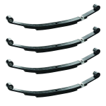 Lippert Tandem Axle Suspension Kit with 1,750 lb Leaf Springs, 24 Inch Length, 2.375 Inch Tube, Long Equalizer, Includes Hangers and Hardware