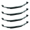 Lippert Tandem Axle Suspension Kit, 3,500 lb rating, 2.375″ tube, 24″ (2,000 lb) leaf springs, tall equalizer