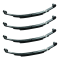 Lippert 3,500 lb Tandem Axle Suspension Kit – 24″(1,250 lb Each) – Tall Equalizer Lippert 3,500 lb Tandem Axle Suspension Kit, 24″ Springs @ 1,250 lb Each, 1.75″ Tube, Tall Equalizer, Hangers & Hardware