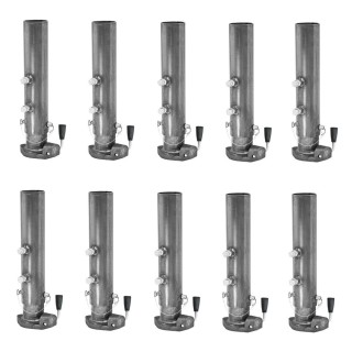 Bulldog 30K BX1 Round Gooseneck Trailer Coupler Adjustable 2-5/16" Hitch Ball Bundle
