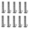 Bulldog 30K BX1 Round Gooseneck Trailer Coupler Adjustable 2-5/16" Hitch Ball Bundle