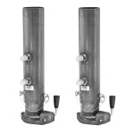 Bulldog BX1 20K Short Gooseneck Trailer Coupler 2-5/16" Ball – Heavy Duty 2 Pack