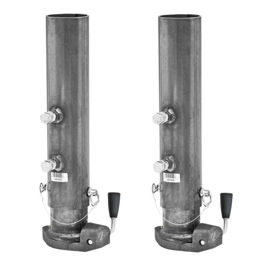 Bulldog BX1 20K Short Gooseneck Trailer Coupler 2-5/16" Ball – Heavy Duty 2 Pack