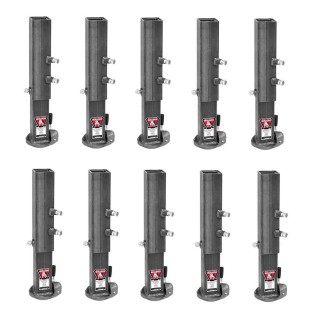 Bulldog 25K BX1 Square Gooseneck Trailer Coupler Adjustable 4.5" Outer Tube Bundle