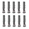 Bulldog 25K BX1 Square Gooseneck Trailer Coupler Adjustable 4.5" Outer Tube Bundle