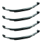 Lippert Tandem Axle Suspension Kit, 3,500 lb, 24″ Leaf Springs (2,500 lb Each), 1.75″ Tube