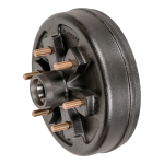 Lippert LH 10″ Self-Adjust Brake & Bare Hub Drum Kit – 4.4K Axle Lippert 10-Inch LH Self-Adjust Trailer Brake & 6-on-5.5 Bare Hub Drum Kit, Dexter Compatible