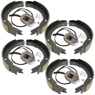 Lippert 12 x 2 Universal Manual Tandem-Axle Electric Brake Renewal Kit, replacement shoe & lining, magnet kits