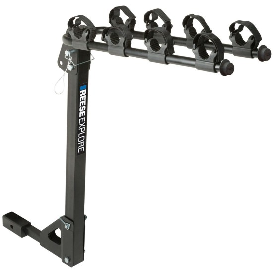 Custom Fit Trailer Hitch 4 Bike Carrier Installation Hardware Installation Instructions 76436 1393100G Draw-Tite Trailer Tow Hitch 2021-2023 Bronco Sport Tilt Away Adult or Child Arms Fold Down Carrier 21 22 23 2021 2022 2023 Trailer Tow Hitch For 2021-2023 Ford Bronco Sport Tilt Away Adult or Child Arms Fold Down Carrier
