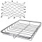 Reese 37x26 Low Profile Roof Cargo Basket with Bungee Net for Cross Bars