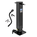 Pro Series 8x 12,000 lb Square Jacks, Heavy-Duty, Non-Spring Return Pro Series 12K Square Trailer Jacks, 8-Pack, Weld-On, Sidewind Crank