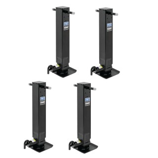 Pro Series 12K Square Trailer Jack, Heavy-Duty, 26" Lift, Non-Spring Return