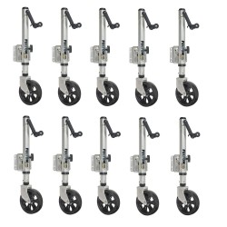 Fulton 10x 1.5K XLT Swivel Trailer Jack w/ Sidewind Handle and TruTurn 360 Degrees Fulton 10x 1.5K XLT Swivel Trailer Jack w/ Sidewind Handle and TruTurn 360 Degrees