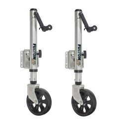 Fulton 2x 1.5K XLT Swivel Trailer Jack w/ Sidewind Handle and TruTurn 360 Degrees Fulton 2x 1.5K XLT Swivel Trailer Jack w/ Sidewind Handle and TruTurn 360 Degrees