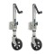 Fulton XLT 1.5K marine trailer jacks with sidewind handle and TruTurn 360
