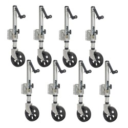 Fulton 8x 1.5K XLT Swivel Trailer Jack w/ Sidewind Handle and TruTurn 360 Degrees Fulton 8x 1.5K XLT Swivel Trailer Jack w/ Sidewind Handle and TruTurn 360 Degrees