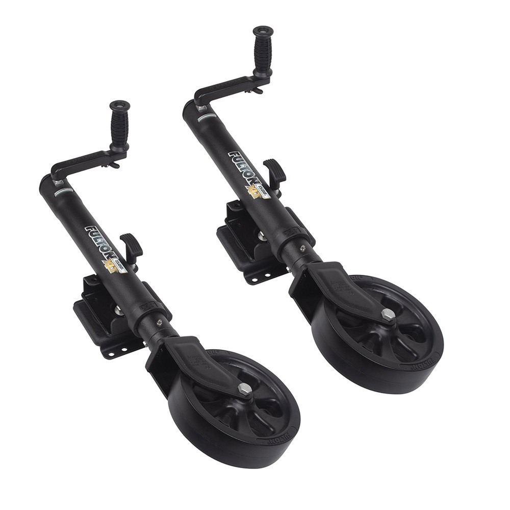 Fulton XLT 1.5K Marine Jack with TruTurn 360 and Sharkskin Finish Fulton XLT 1,500 lb Marine Trailer Jack with Sidewind Handle and 12 Inch Lift
