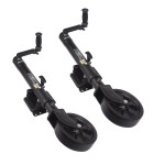 Fulton XLT 1.5K Marine Jack with TruTurn 360 and Sharkskin Finish Fulton XLT 1,500 lb Marine Trailer Jack with Sidewind Handle and 12 Inch Lift