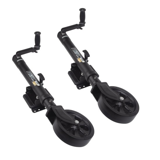 Fulton XLT 1.5K Marine Jack with TruTurn 360 and Sharkskin Finish Fulton XLT 1,500 lb Marine Trailer Jack with Sidewind Handle and 12 Inch Lift