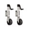 Fulton F2 1600 lb Trailer Jack Bundle – Weld-On, 10" Travel, 8" Wheel Fulton F2 1.6K Marine Trailer Jack with 8-Inch Wheel Weld-On Mount – 2 Pack