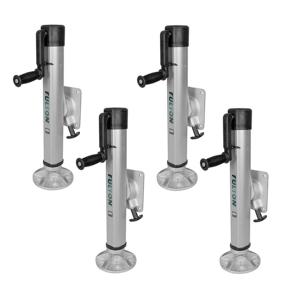 Fulton F2 2K Marine Trailer Jacks with Swivel Footplate – 4-Pack for Utility Trailers