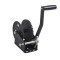 Fulton 1.5K Single-Speed Trailer Winch with Strap & Handle Black Zinc Fulton single-speed trailer winch 1500 lb with 20 ft strap and 8 in handle, black zinc