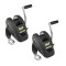 Fulton 1,500 lb XLT Marine Winch with 20 ft Strap & Cover (2x Pack) Fulton XLT 1.5K Marine Trailer Winch with Strap and Black Cover – 2 Pack