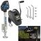 Fulton XLT Boat Trailer Winch 1800 lbs + XLT Powered Electric Trailer Jack 2500 lbs 5 Year Warranty + Hardware Bolt-On Side Mount Fulton XLT Boat Trailer Winch 1800 lbs + XLT Powered Electric Trailer Jack 2500 lbs 5 Year Warranty + Hardware Bolt-On Side Mount