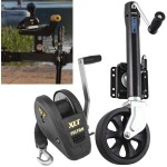 Fulton XLT Boat Trailer Winch 1800 lbs + XP Trailer Jack 1500 lbs 5 Year Warranty + Hardware Bolt-On Side Mount Fulton XLT Boat Trailer Winch 1800 lbs + XP Trailer Jack 1500 lbs 5 Year Warranty + Hardware Bolt-On Side Mount