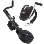 Fulton XLT Boat Trailer Winch Single-Speed 1800 lbs + Boat Tactical Black Trailer Jack Sharkskin Saltwater Tested 1500 lbs 5 Year Warranty + Hardware Bolt-On Side Mount Fulton XLT Boat Trailer Winch Single-Speed 1800 lbs + Boat Tactical Black Trailer Jack Sharkskin Saltwater Tested 1500 lbs 5 Year Warranty + Hardware Bolt-On Side Mount