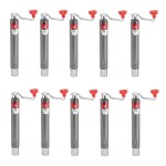 Bulldog 2K Round A-Frame Trailer Jack – 10" Lift, Weld-On, Topwind – Pack of 10 Bulldog 2K Round A-Frame Trailer Jack Bundle with 10" Lift and Topwind Handle