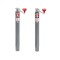Bulldog 2x 2,000 lb A-Frame Round Trailer Jacks – 10" Travel, Topwind Crank Bulldog 2K A-Frame Trailer Jack Bundle with 10 Inch Lift and Topwind Handle