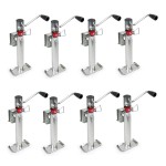 Bulldog 2K Snap Ring Swivel Trailer Jacks 10 Inch Sidewind 10-Pack Bulldog 2K Snap Ring Swivel Trailer Jack 10 Inch Sidewind 10-Pack