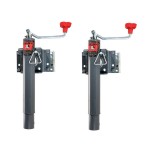 Bulldog 2K Swivel Trailer Jack 10″ Topwind 2-Pack Bulldog 2K Snap Ring Swivel Trailer Jack Topwind 10″ Lift 2-Pack