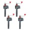 Bulldog 2K Snap Ring Swivel Trailer Jack Topwind 10″ Lift 4-Pack Bulldog 2K Snap Ring Swivel Trailer Jack Topwind 10″ Lift 4-Pack