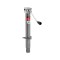BULLDOG 3K Round A-Frame Trailer Jack with 13 Inch Lift and 15K Cast Head Coupler