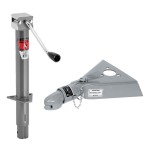 Bulldog A-Frame Trailer Jack 3,000 lbs & 12,500 lbs Collar-Lok Coupler Bulldog A-Frame Trailer Jack 3K with 12.5K Collar-Lok Coupler for 2-5/16" Ball