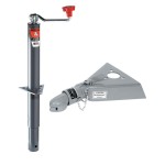 Bulldog 2K Round A-Frame Trailer Jack with 15 inch lift and 12.5K Collar-Lok Coupler for 2-5/16 inch ball Bulldog 2K Round A-Frame Trailer Jack with 15 inch lift and 12.5K Collar-Lok Coupler for 2-5/16 inch ball