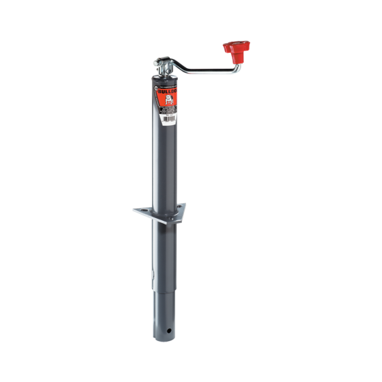 Bulldog 2K A‑Frame Topwind Trailer Jack & 15K Collar‑Lok Coupler Bulldog 2K Round A‑Frame Topwind Trailer Jack with 15K Collar‑Lok Coupler