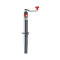 BULLDOG 2,000 lb A‑Frame Round Topwind Trailer Jack + 15K Cast Head Coupler BULLDOG 2K Topwind A‑Frame Round Trailer Jack 15″ Lift with 15K Cast Head Coupler